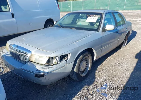 2000 Mercury Grand Marquis Ls из США, поврежденный, VIN 2MEFM75W2YX714583